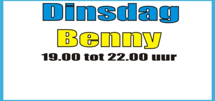 benny dinsdag 1.0